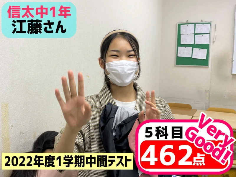 2022年度 頑張った生徒たちの写真 1